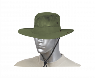 Sombrero rejilla verde BARBARIC