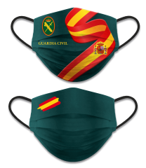 CubreMascarilla reversible Guardia Civil