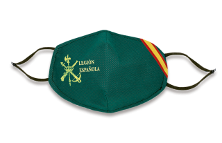 CubreMascarilla TNT Legión Verde.