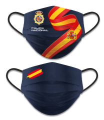 CubreMascarilla reversible Pol. Nacional