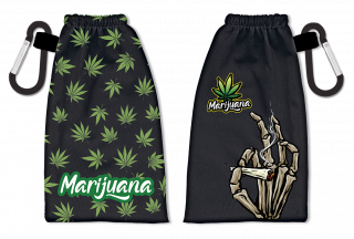 Portamascarillas reversible Marijuana