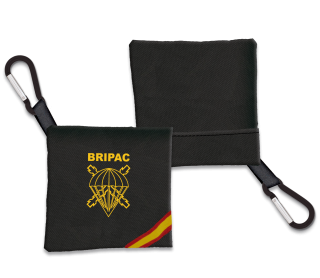 Portamascarilla BRIPAC Negro Bandera
