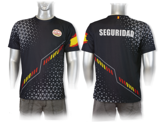 Camiseta Sublimación Barbaric Seguridad