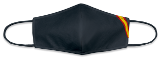 Mascarilla Negra Bandera M