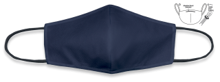 Mascarilla Lisa Azul G