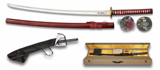 Katana TOLE10. Templada. Caja. 72.5 cm