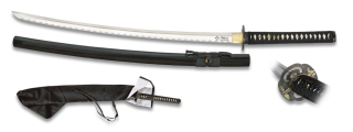 Katana TOLE10 Templada. Peana 72.5 cm