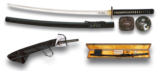 KATANA tole10, con accesorios.Hoja:72.5