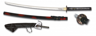 Katana TOLE10 Templada. Peana 72.5cm