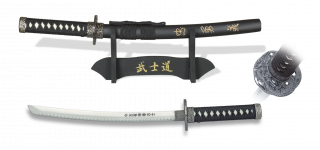 Katana TOLE10. Peana. Hoja 29 cm