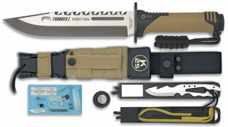 K25.Cuchillo THUNDER I. Camo Sand. H: 9