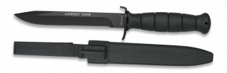 cuchillo Albainox COMBAT TASK. Negro.