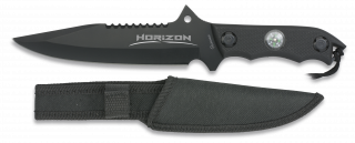 Cuchillo Albainox HORIZON negro. 17.2 cm