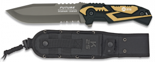 cuchillo K25 FUTURE Amarillo. hoja: 12.5
