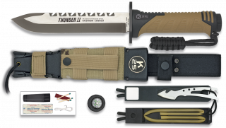 K25.Cuchillo THUNDER II. Camo Sand.