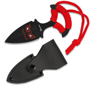 cuchillo albainox red eagle con funda. 8
