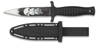 Cuchillo botero Albainox 3Dcalaveras hoj