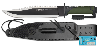 Cuchillo Táctico K25  Hoja mixta: 25 cm