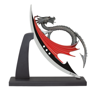 Cuchillo Ornamentación Tole 10 dragón