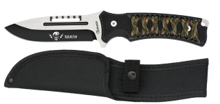 Cuchillo deportivo Albainox negro encord