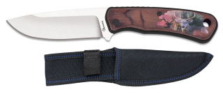 Cuchillo caza Albainox 3D ciervo. hoja:1