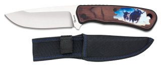 Cuchillo caza Albainox 3D. Toro. hoja: 1