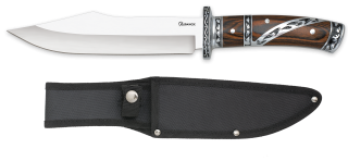 Cuchillo caza Albainox stamina marrón