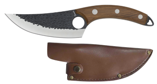 Cuchillo caza Albainox madera. Hoja: 15