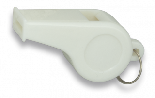 Silbato BLANCO. Grande.5 cm