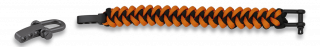 Pulsera Paracord Naranja / Negro