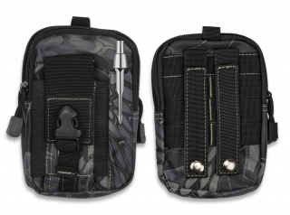 Bolso Barbaric Camo Phyton Negro