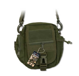 bolso tactico.verde Sistema Molle.