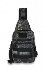 Bandolera Barbaric Black Phyton Camo