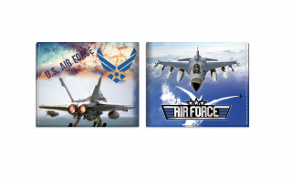 cartera impresa Air Force.