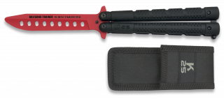abanico entrena. K25 black coated. 9.8cm