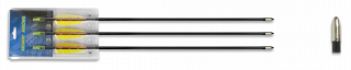 Set 3 flechas fibra. 26"
