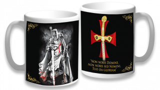 taza ceramica Templarios
