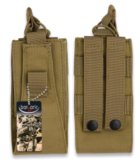 funda walkie talkie Barbaric Tan / Molle
