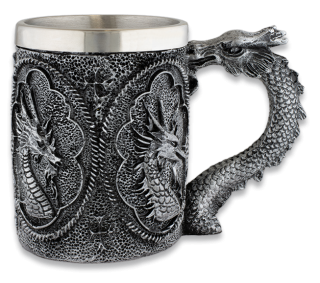Taza Resina Dragón