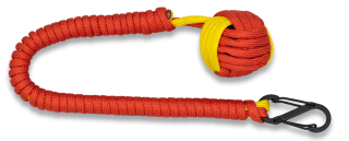 Monkey Fist on mosqueton doble/bola larg
