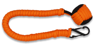 Monkey fist con mosqueton doble/bola lar