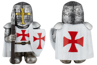 Templario resina Blanco Lanza 10.5 7.3cm