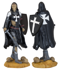 figura templaria Tole10 "Femme Fatale"