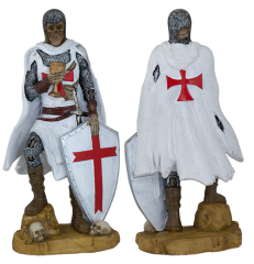 figura templaria Tole10 "Caliz" blanca