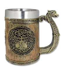 Taza XXL Tole10 resina envejecida "ARBOL