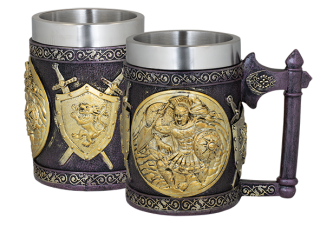 Taza resina ornamento ROMANO XXL
