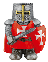 Templario resina "MGT"Rojo con Espada 10