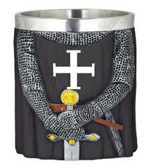 chupito templ. negro ornamento / colecc