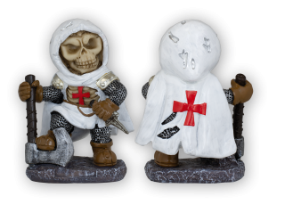 Templ. resina"DEATH MGT" blanco con hach