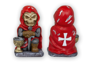 Templ. resina"DEATH MGT" rojo / caliz